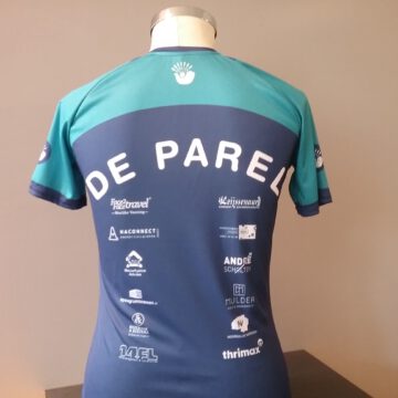 Afbeelding teamkleding GBS de Parel Assen achterzijde