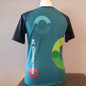 Afbeelding teamkleding KC Kloosterveen Assen achterzijde