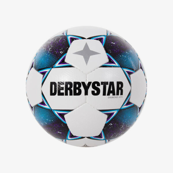 Afbeelding Derbystar Diamond II wedstijdvoetbal wit/blauw