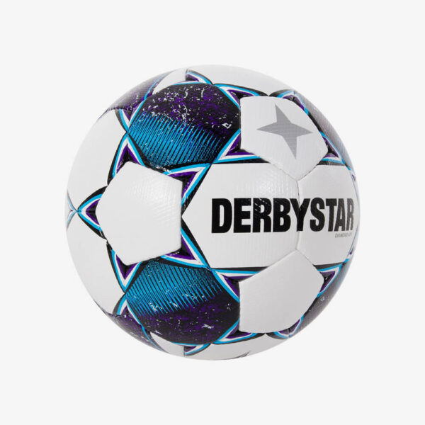 Afbeelding Derbystar Diamond II wedstijdvoetbal wit/blauw