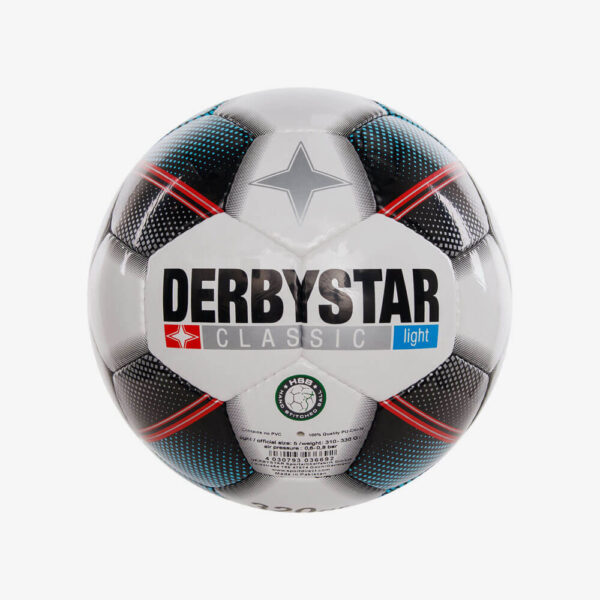 Afbeelding Derbystar Classic light 320gr voetbal wit/blauw